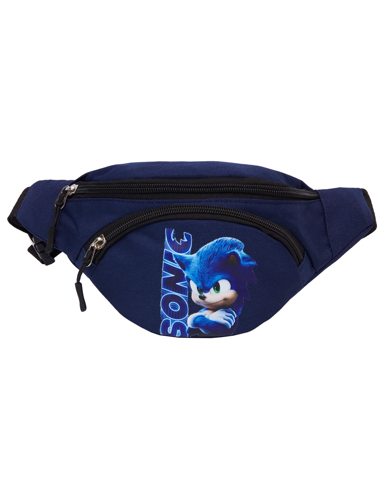 Детская сумка BAGS-ART Sonic Соник на пояс, темно-синий сумка на пояс bags art frozen холодное сердце голубой
