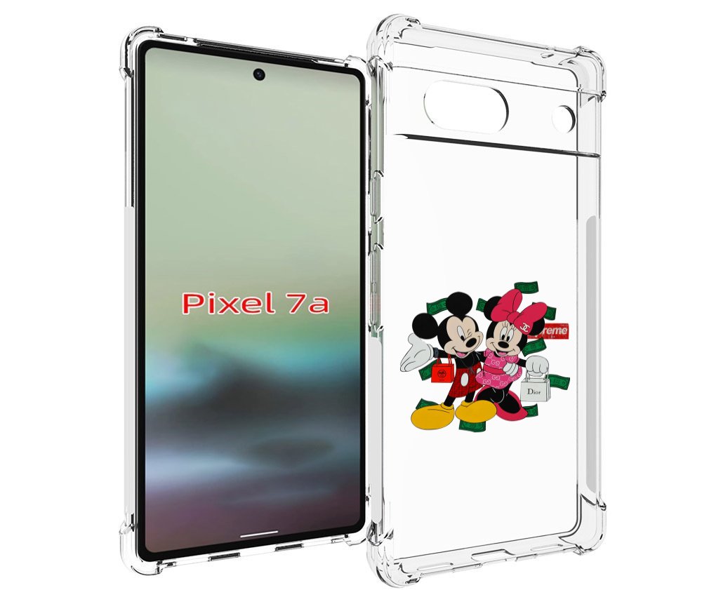 

Чехол MyPads модные-микки-маус детский для Google Pixel 7A, Tocco