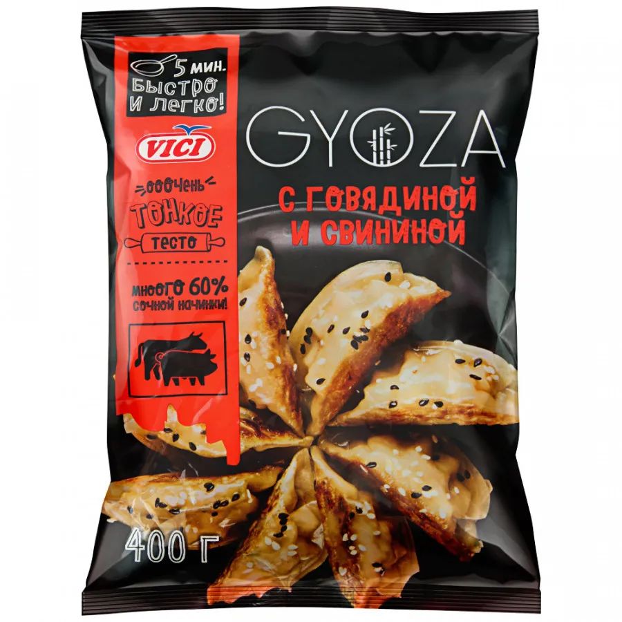 Гедза Vici Gyoza с говядиной и свининой 400 г