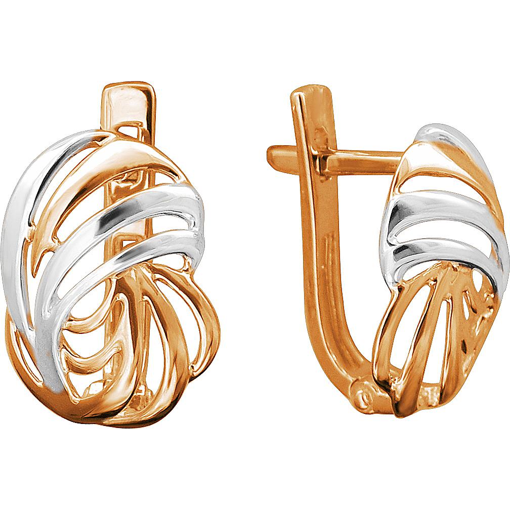 

Серьги женские из золота Эстет 01С0112901Р, без вставки, 01С0112901Р