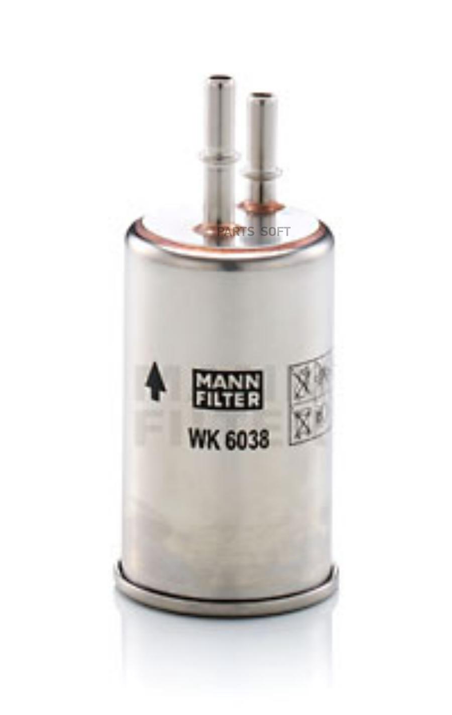 

Фильтр топливный Volvo S80 II/V60 I/V70 III 06>18 MANN-FILTER WK6038