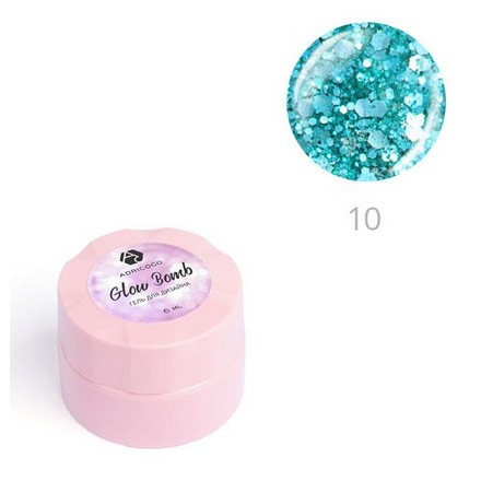 

Гель ADRICOCO Glow Bomb №10