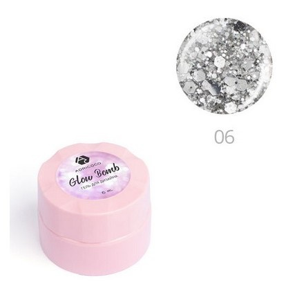 

Гель ADRICOCO Glow Bomb №6
