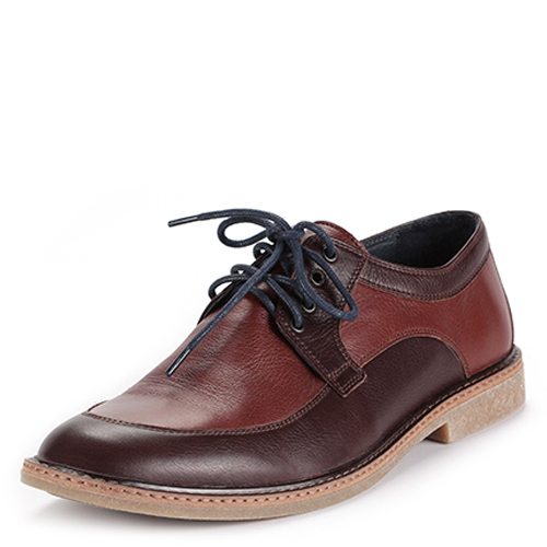 Туфли мужские 1-111732202 коричневые 45 RU RICONTE. Цвет: коричневый