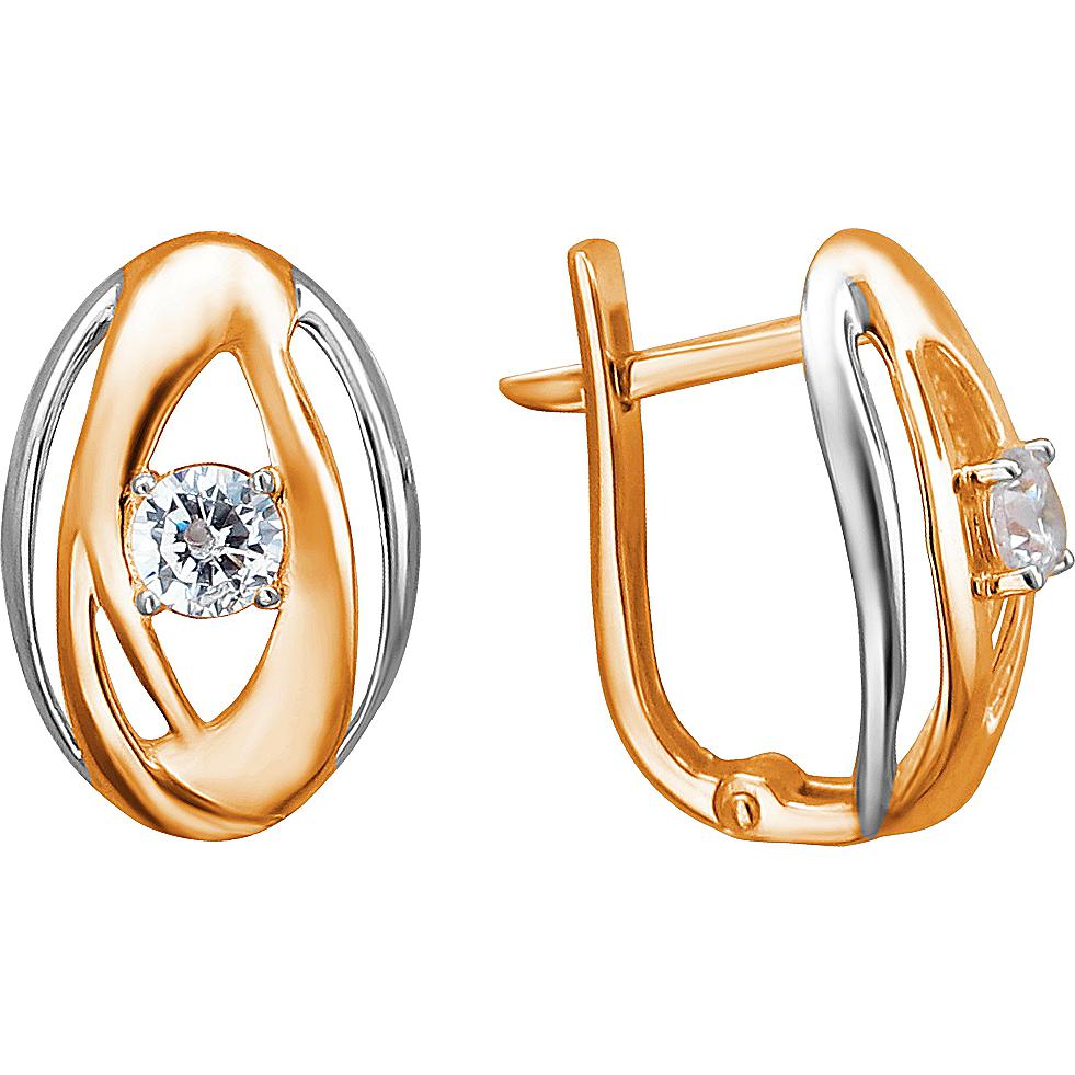 

Серьги женские из золота Эстет 01С1112908Р, фианит, 01С1112908Р