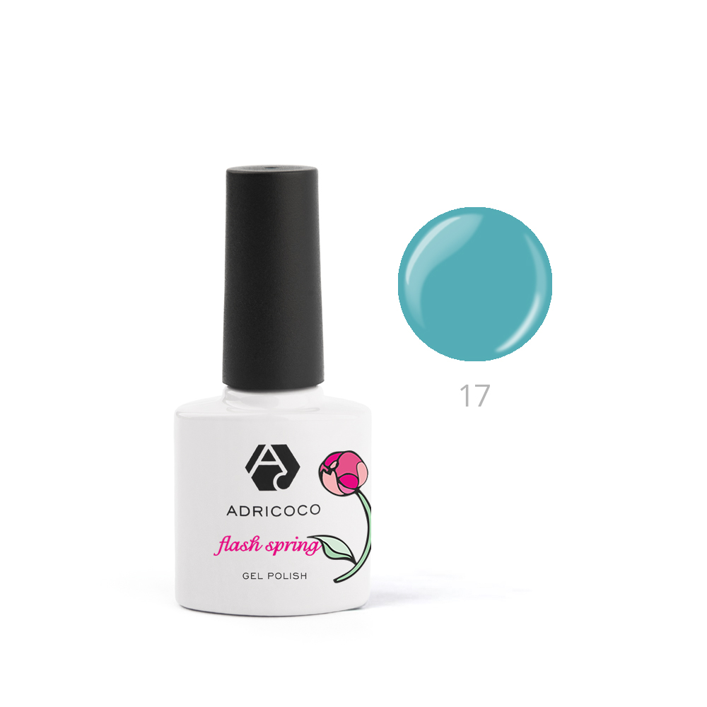 

Гель-лак ADRICOCO Flash Spring №17