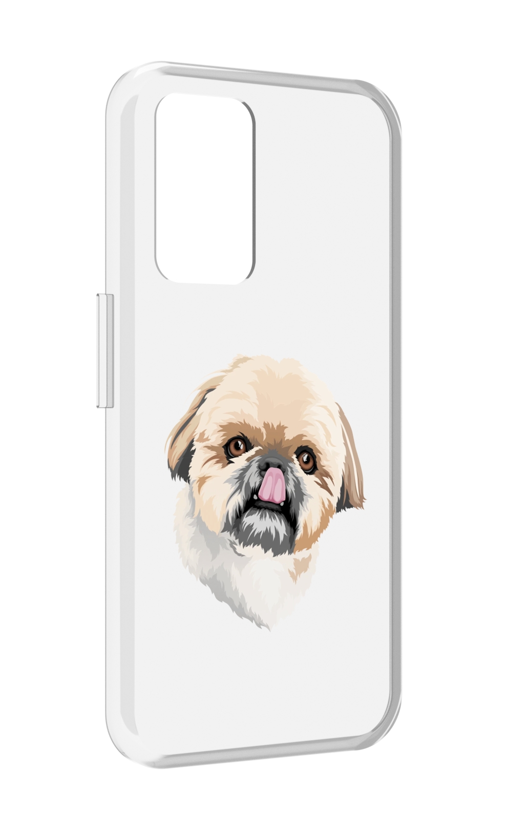 

Чехол MyPads собачка-с-язычком для Realme GT Neo3T, Прозрачный, Tocco