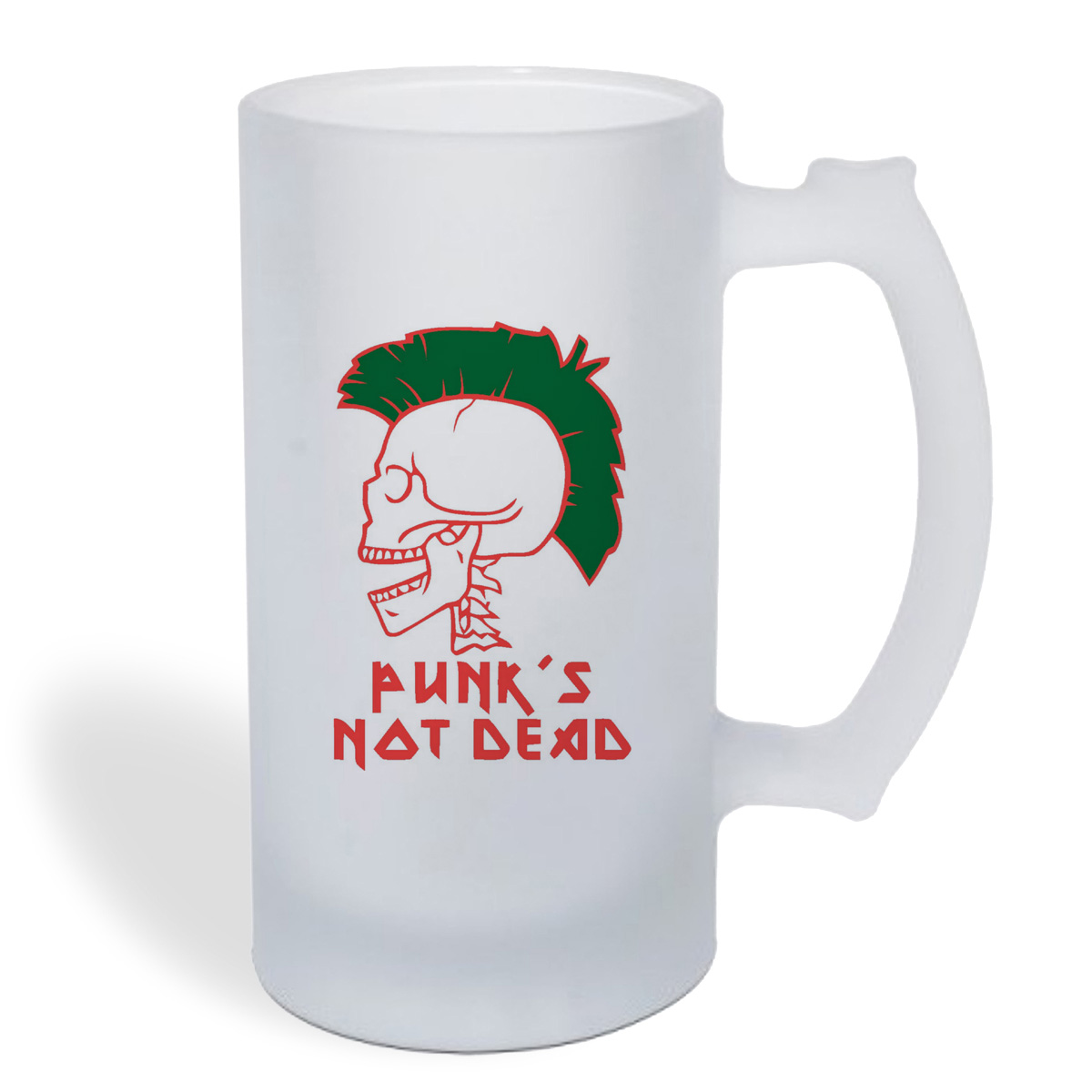 

Кружка пивная CoolPodarok Punks not dead (панки не мертвы)