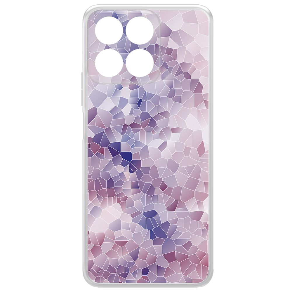 

Чехол-накладка Krutoff Clear Case Витраж 2 для Honor X7c, Прозрачный