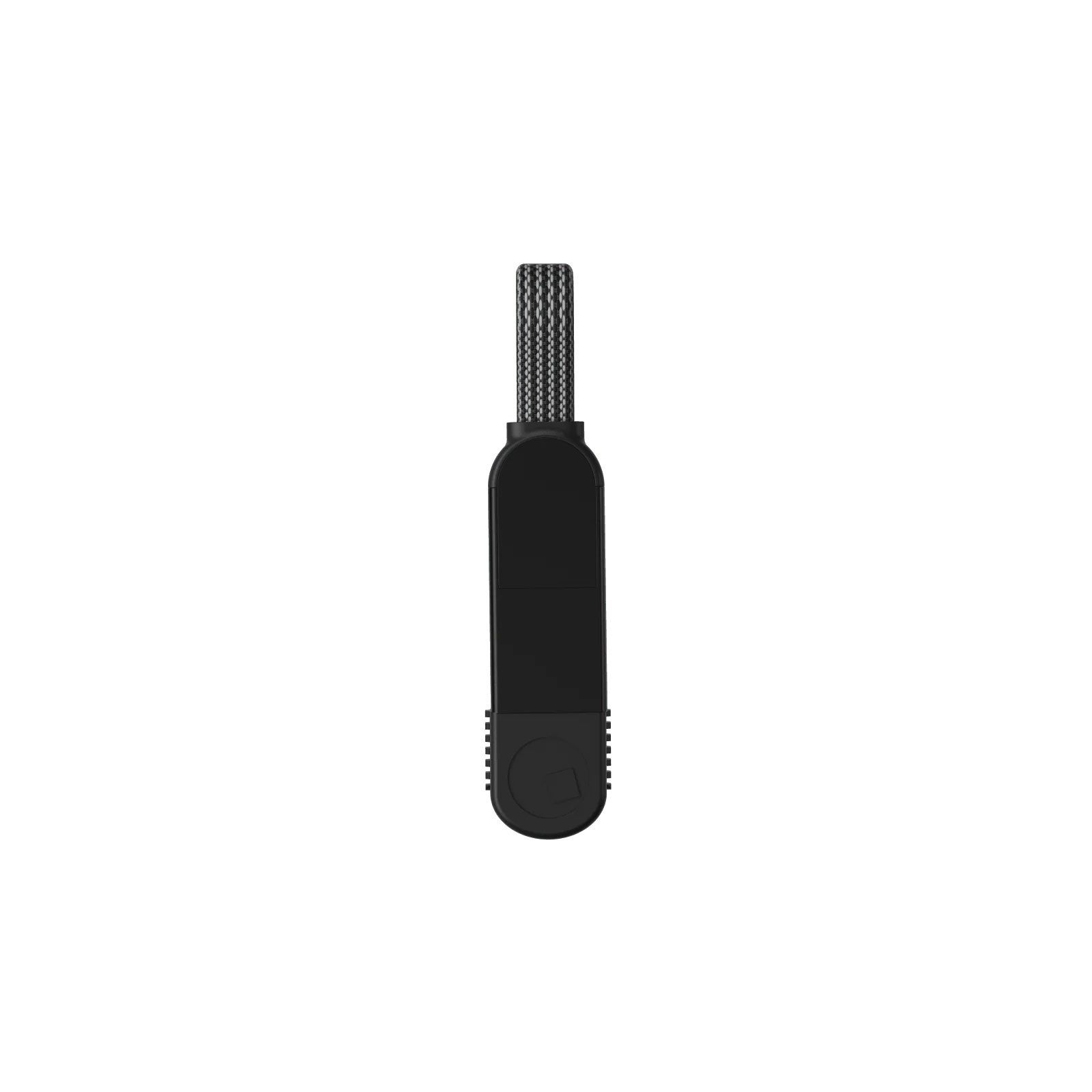 Кабель Micro-USB/Lightning/USB Type-C Rolling Square 0.14 м черный