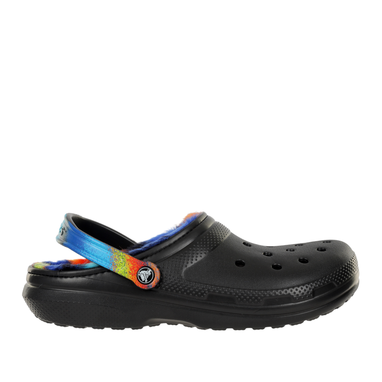 

Сабо унисекс Crocs Classic Lined Spray Dye Clog черные 36 EU, Черный, Classic Lined Spray Dye Clog