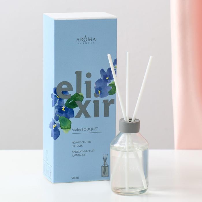 фото Диффузор ароматический elixir "violet bouquet", 50 мл aroma harmony