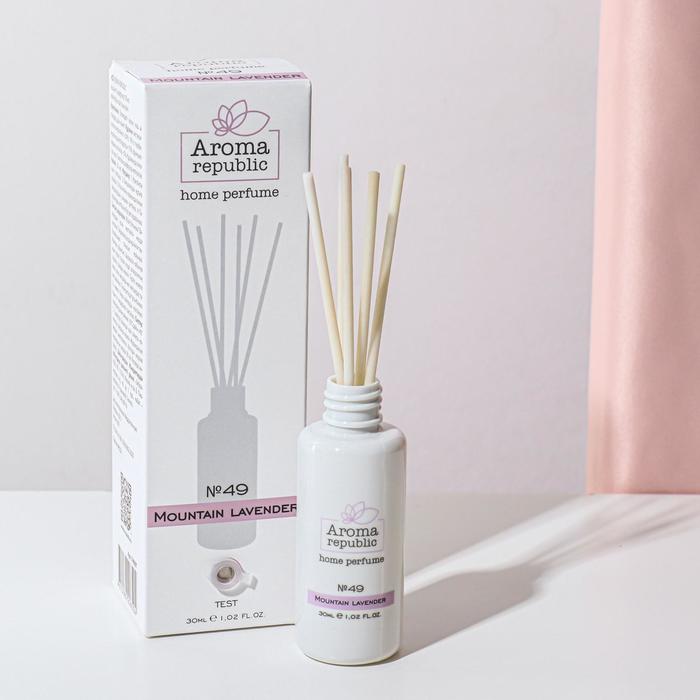 

Аромадиффузор AROMA REPUBLIC, 30 мл, Mountain lavender, лаванда и эвкалипт