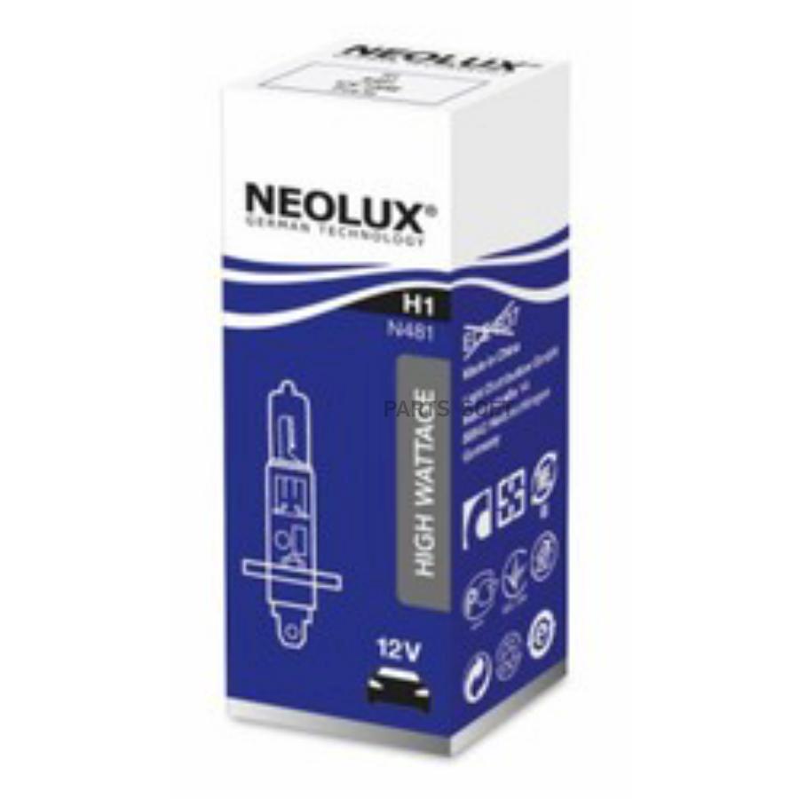 Лампа 100W 12V P14.5S 10X10X1 NEOLX H1 (Складная картонная коробка)