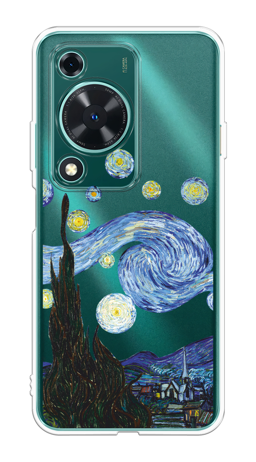 

Чехол на Huawei Nova Y72 "Ночь Ван Гога", Голубой;синий;черный, 6123650-1