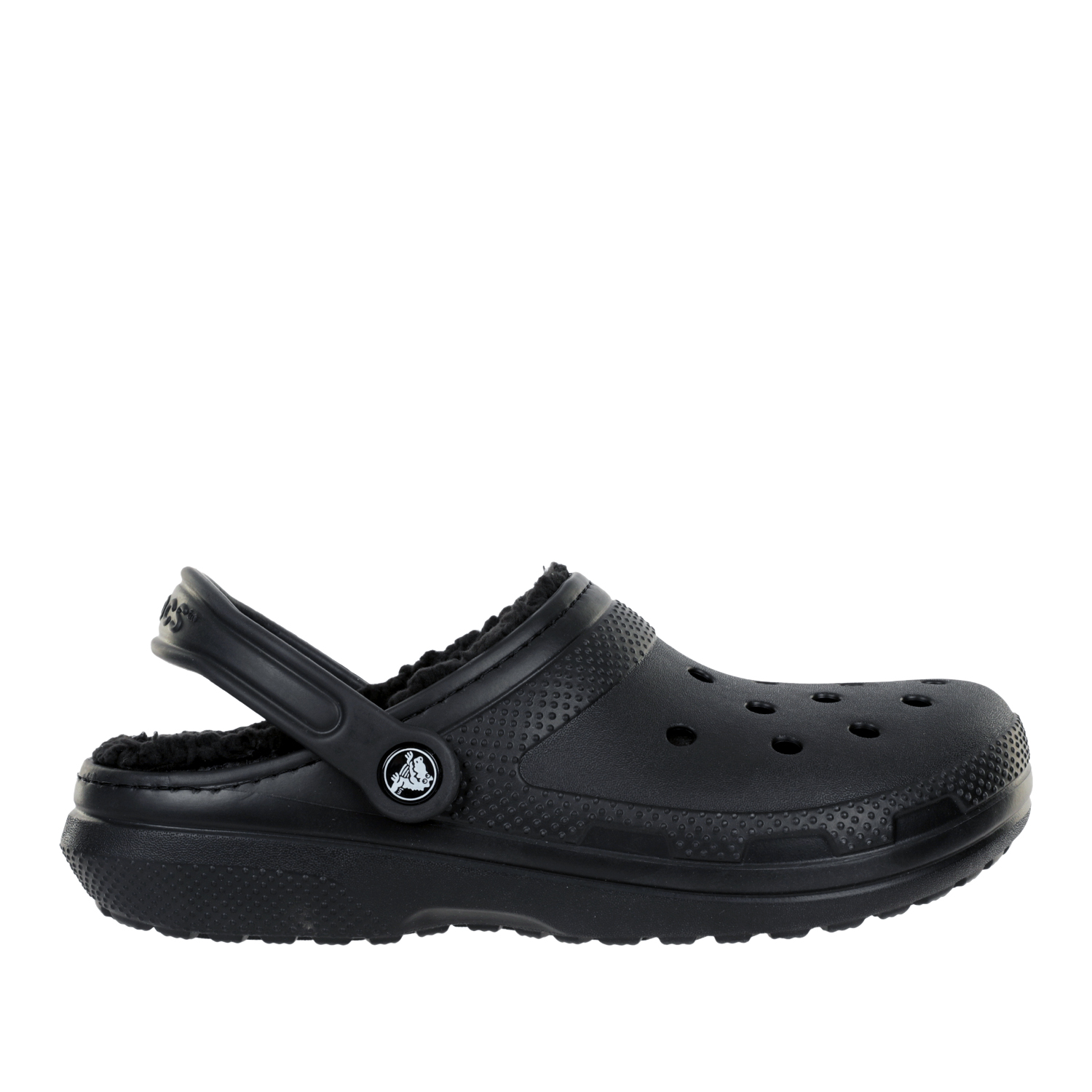 Сабо женские Crocs Classic Lined Clog черные 39 EU