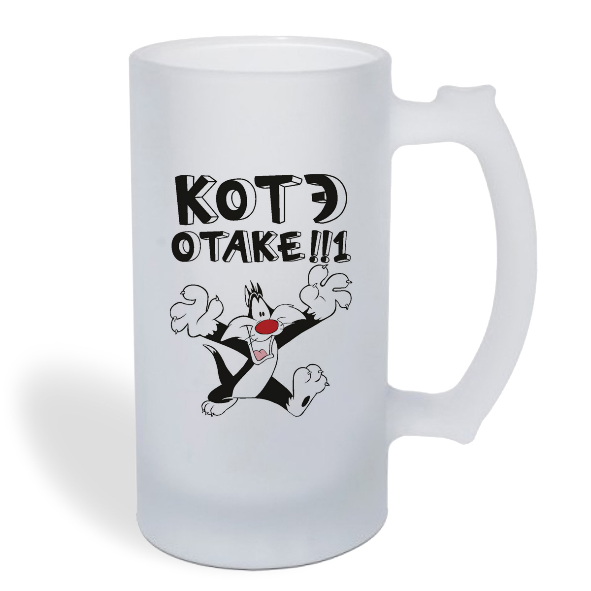 

Кружка пивная CoolPodarok Котэ отаке