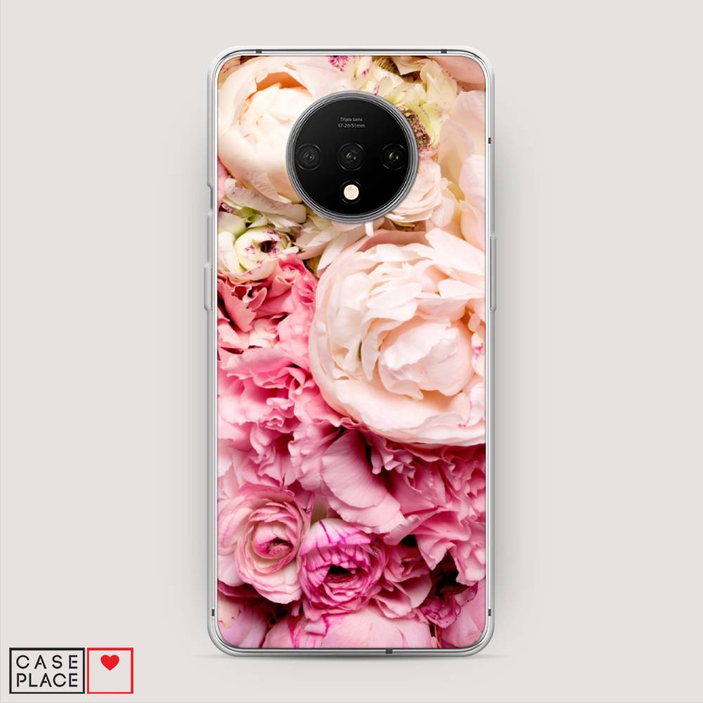 

Чехол Awog на OnePlus 7T / ВанПлас 7T "Пионы яркие", Розовый, 150950-8