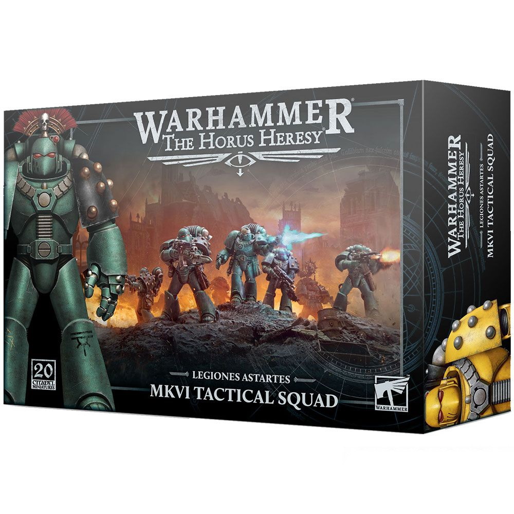 Миниатюры для игры Games Workshop Warhammer Legiones Astartes MKVI Tactical Squad 31-23