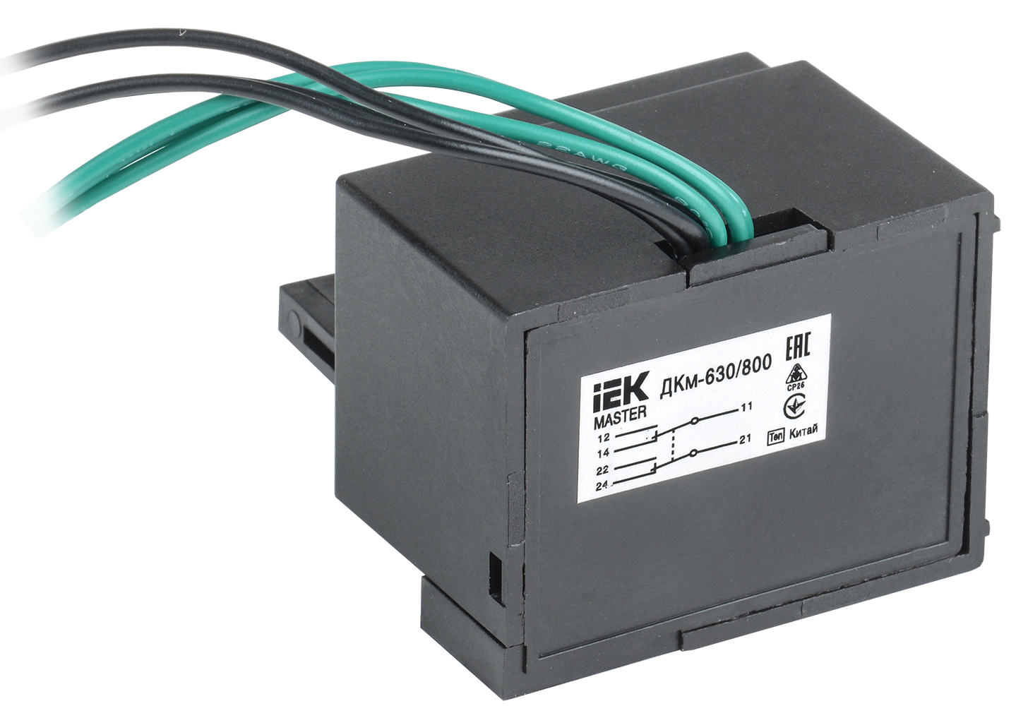 

Контакт дополнительный ДКм-630/800 (ДКм-40) MASTER SVA70D-DK-1-02 IEK