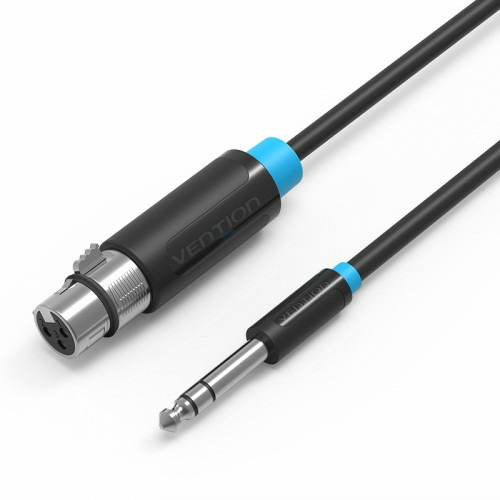 

Кабель аудио 1xJack - 1xXLR Vention BBEBG 1.5m, BBEBG 1.5m