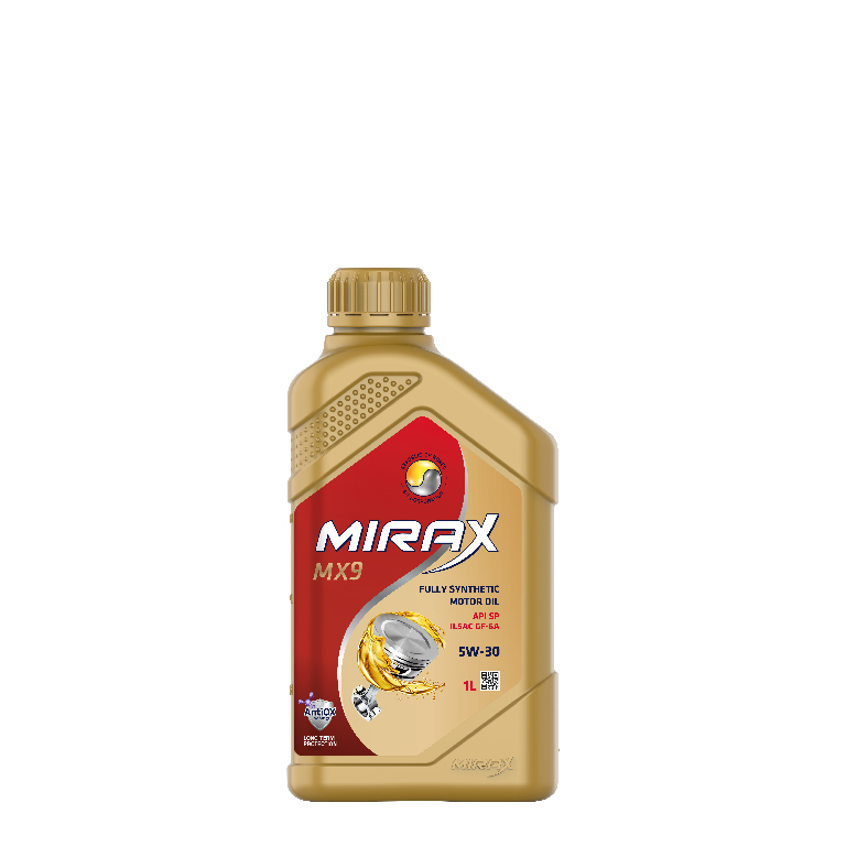 Моторное масло MIRAX MX9 SAE 5W-30, API SP, ILSAC GF-6A Синтетическое 1 л