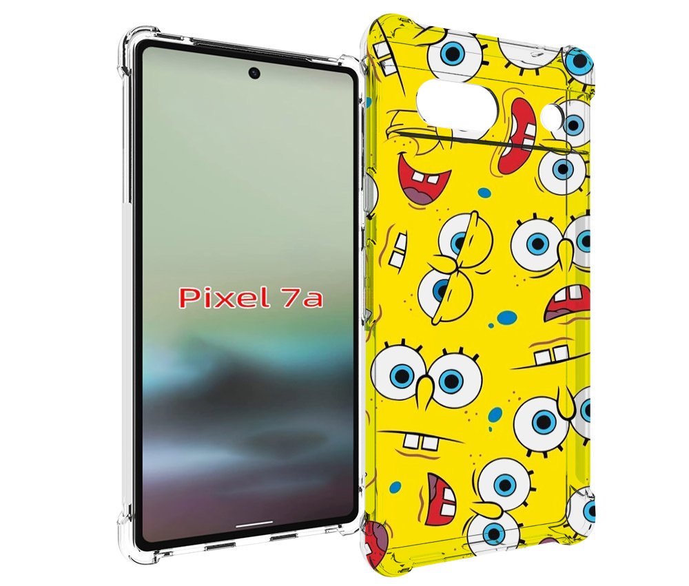 

Чехол MyPads много-спанч-боба для Google Pixel 7A, Tocco
