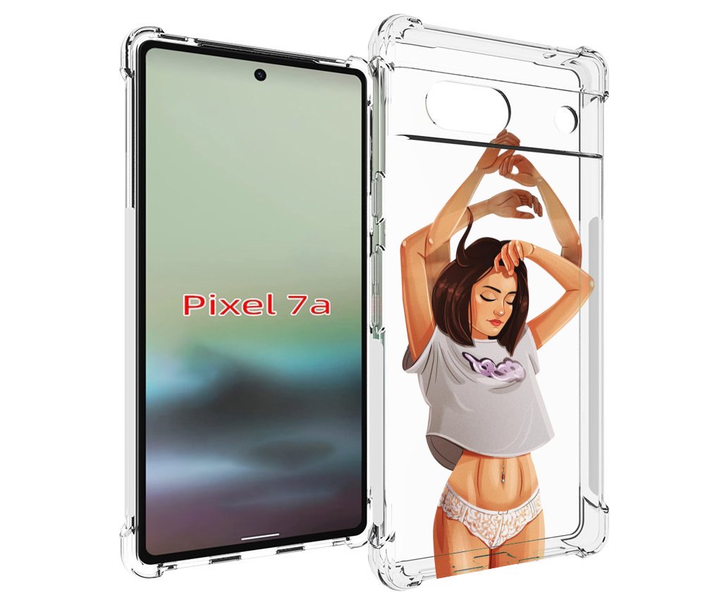 

Чехол MyPads много-рук женский для Google Pixel 7A, Tocco