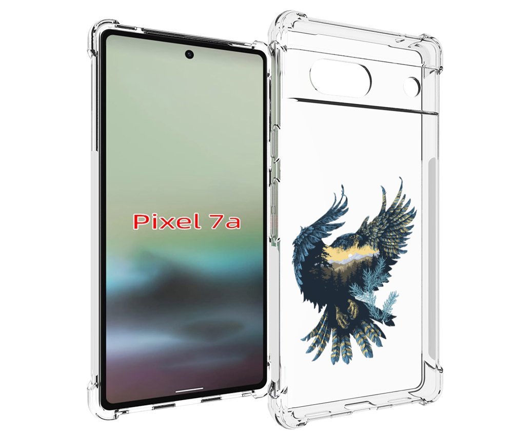 

Чехол MyPads мирок в соколе для Google Pixel 7A, Tocco