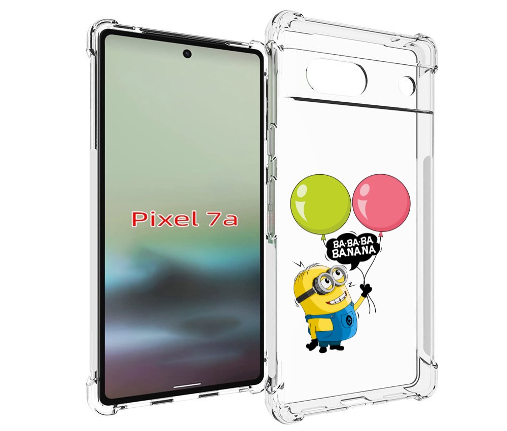 

Чехол MyPads миньон-с-шариками для Google Pixel 7A, Tocco
