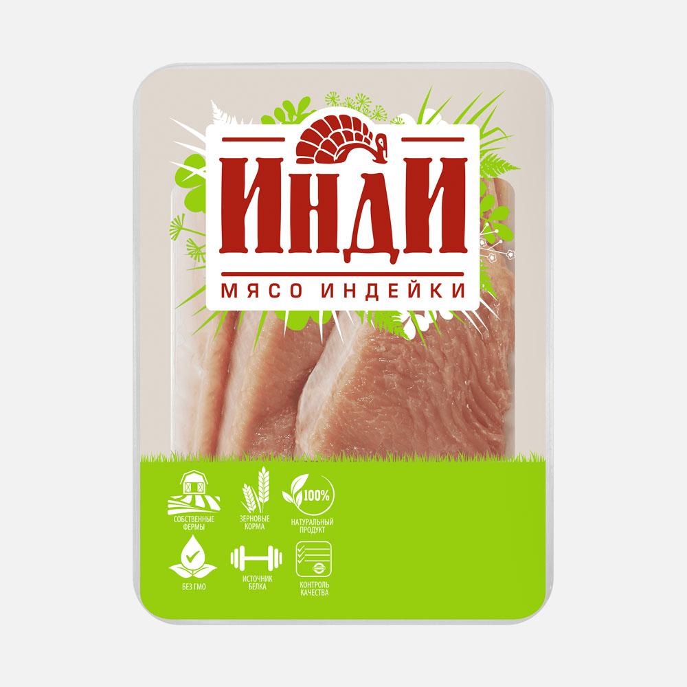 

Стейк из грудки индейки Инди охлажденный 500 г