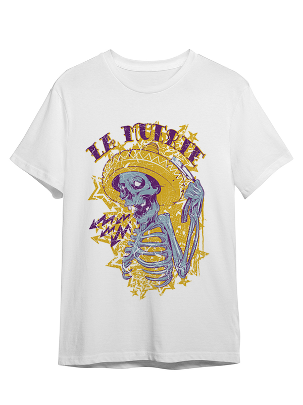 

Футболка унисекс СувенирShop Абстракция "La Muerte / Череп / Skull" 34 белая M (46-48), Белый, Абстракция "La Muerte / Череп / Skull" 34