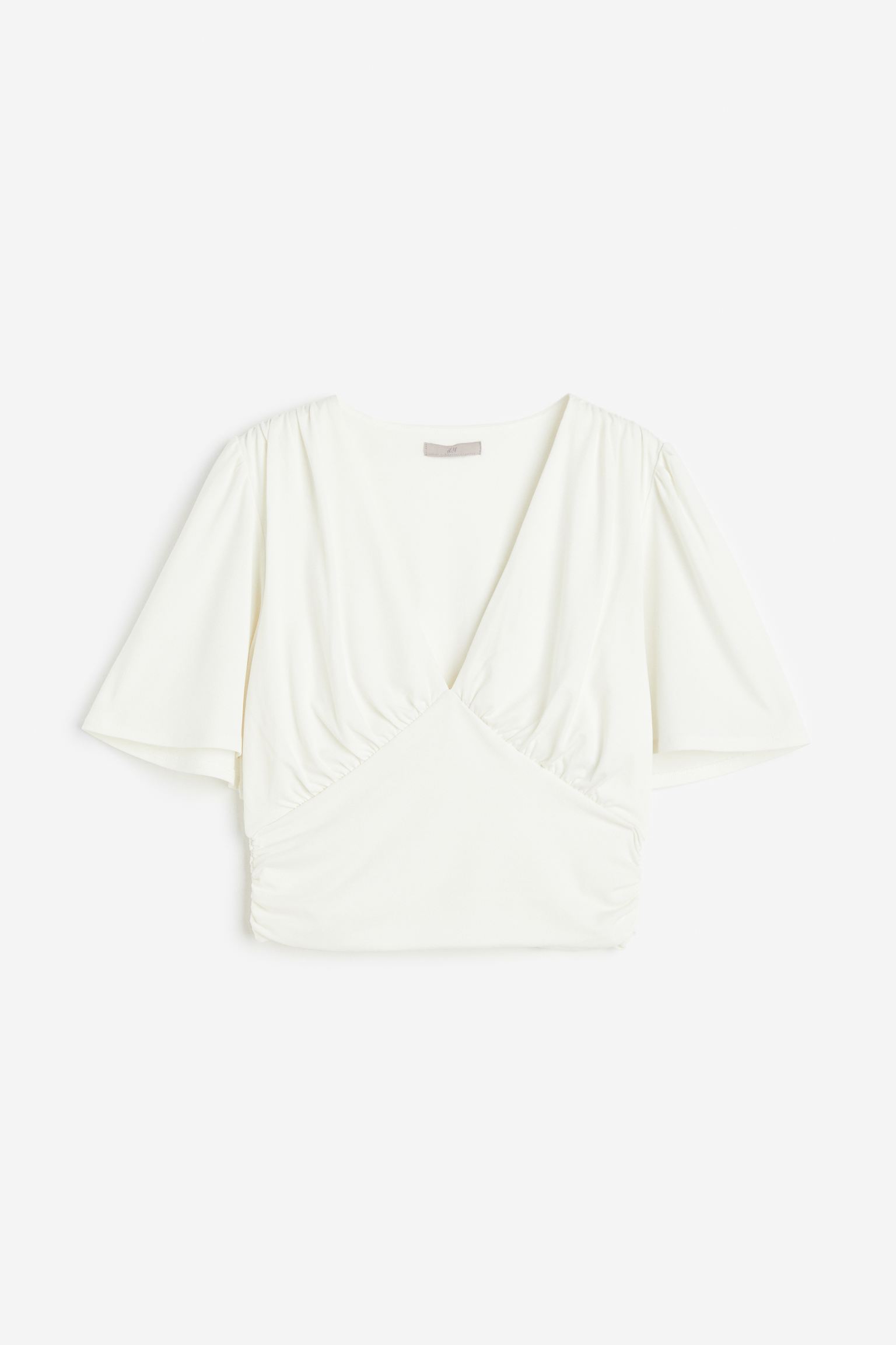 Блуза женская H&M 1143814001 белая XL (доставка из-за рубежа)
