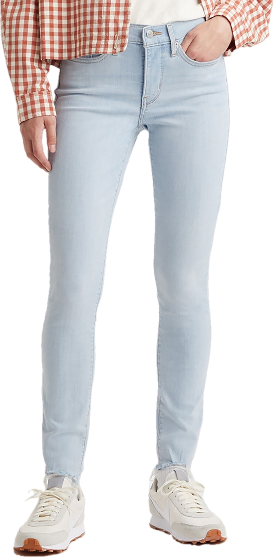 

Джинсы женские Levi's Women 311 Shaping Skinny Jeans голубые W26/L28, Голубой, Women 311 Shaping Skinny Jeans