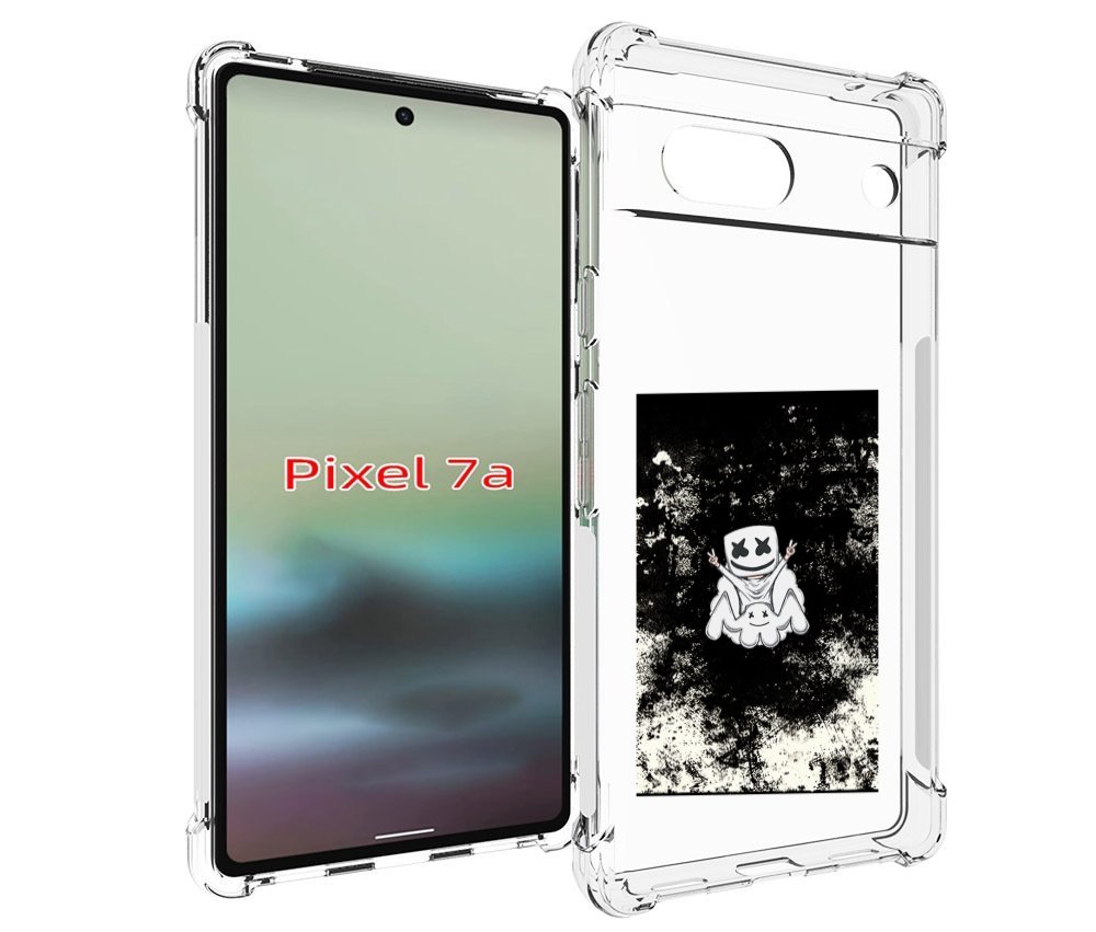 

Чехол MyPads маршмеллоу-френдс для Google Pixel 7A, Tocco