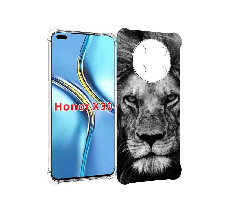 

Чехол MyPads смуглый лев мужской для Honor X30 / Magic4 Lite 5G, Прозрачный, Tocco