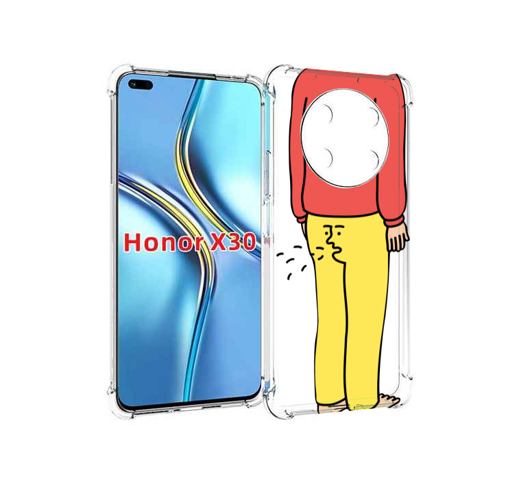 

Чехол MyPads смешной-мужчина для Honor X30 / Magic4 Lite 5G, Прозрачный, Tocco