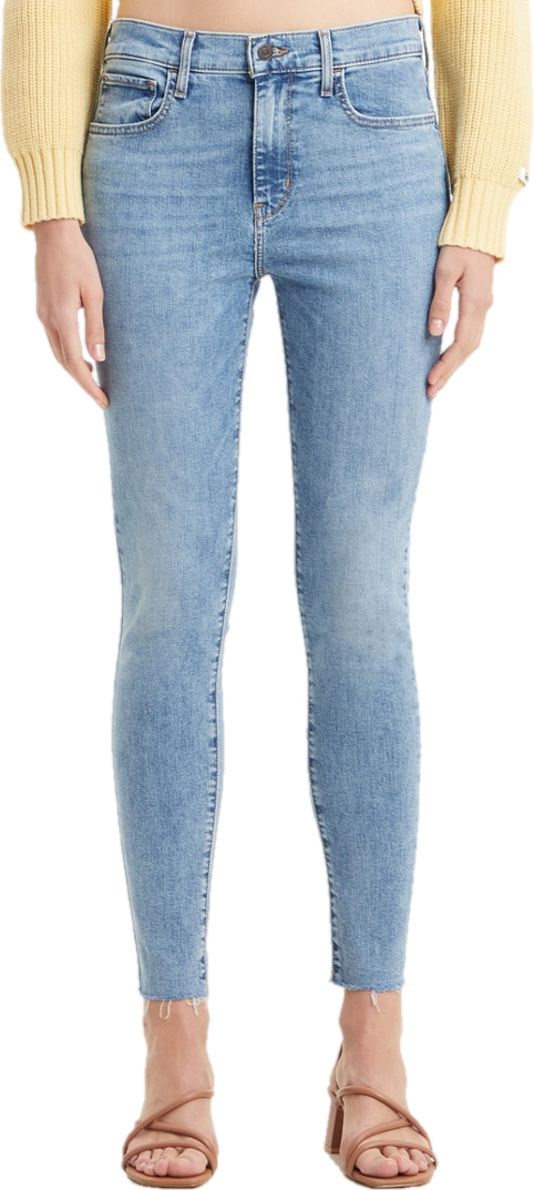 Джинсы женские Levi's Women 720 High Rise Super Skinny Jeans голубые W31/L32 голубой