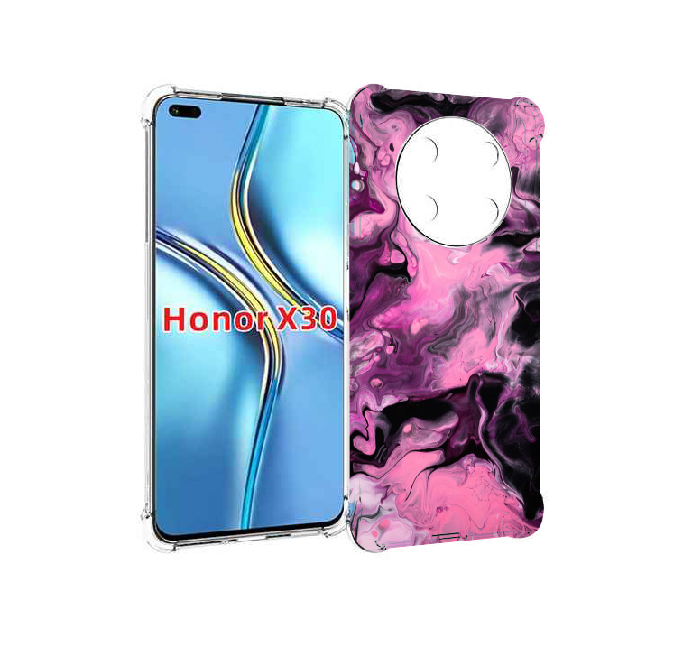 

Чехол MyPads смешивание-фиолетового для Honor X30 / Magic4 Lite 5G, Прозрачный, Tocco