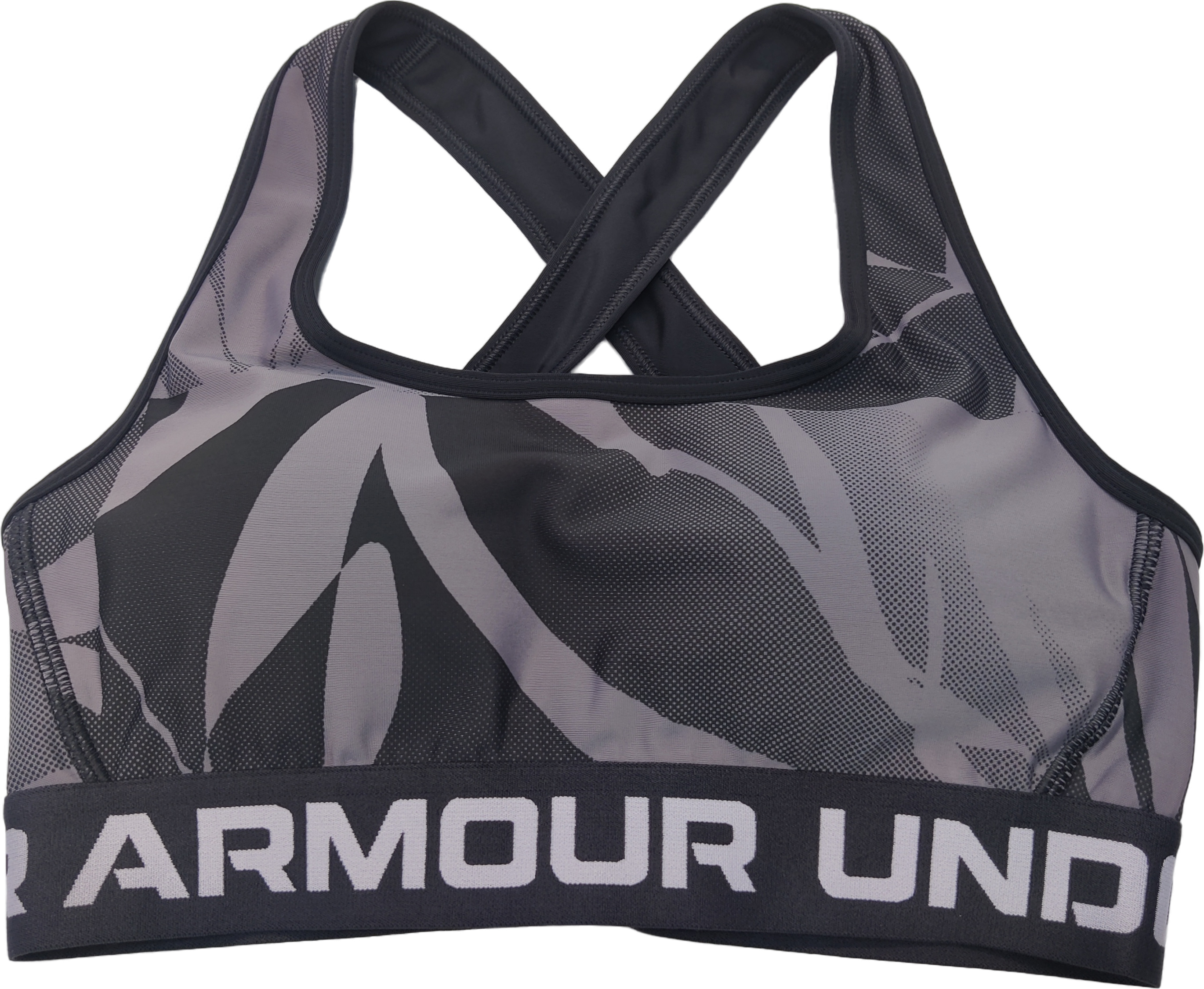 

Топ женский Under Armour W Dfo Crossback Mid Printed фиолетовый XS, W Dfo Crossback Mid Printed