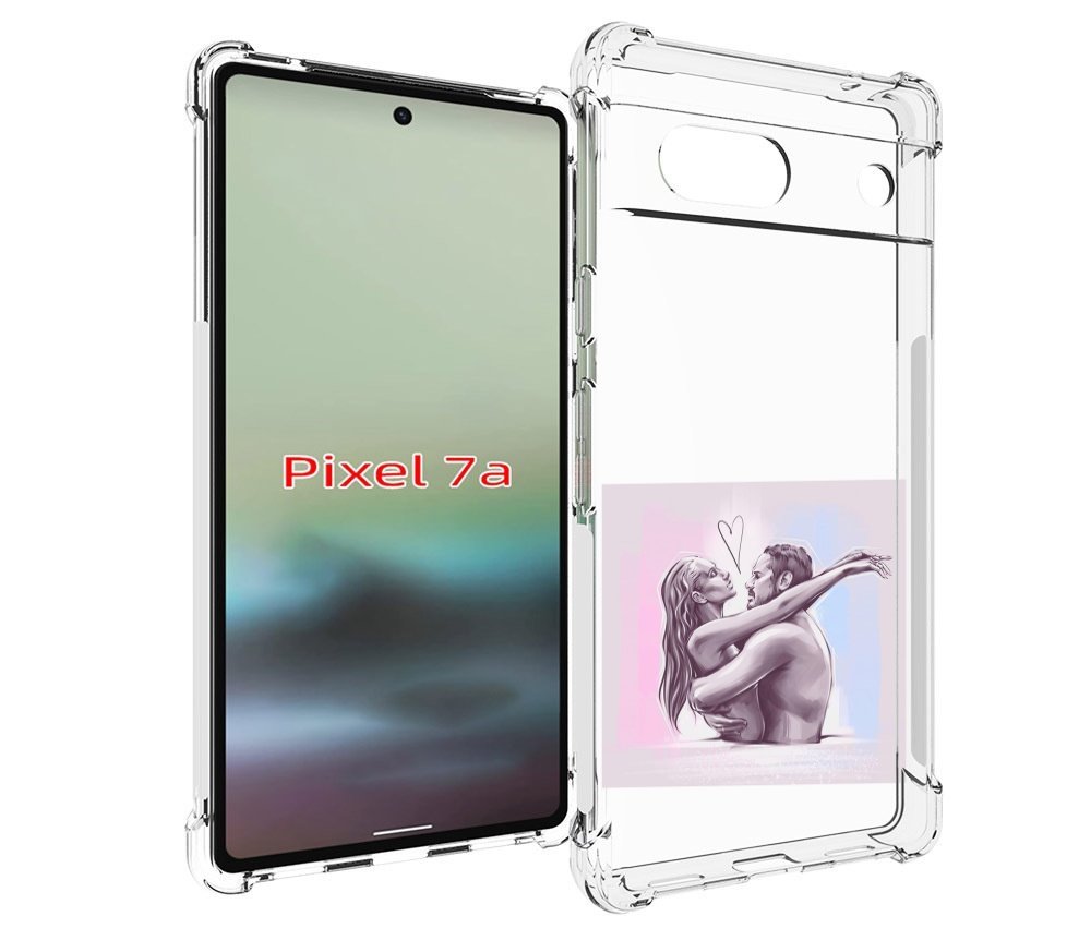 

Чехол MyPads любовные-тела для Google Pixel 7A, Tocco