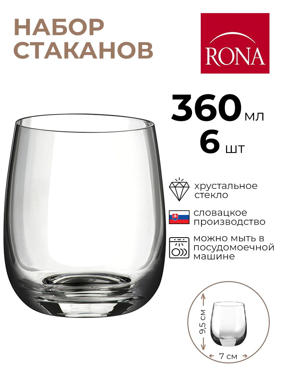

Олд Фэшн Rona Лунар 6 шт, Прозрачный