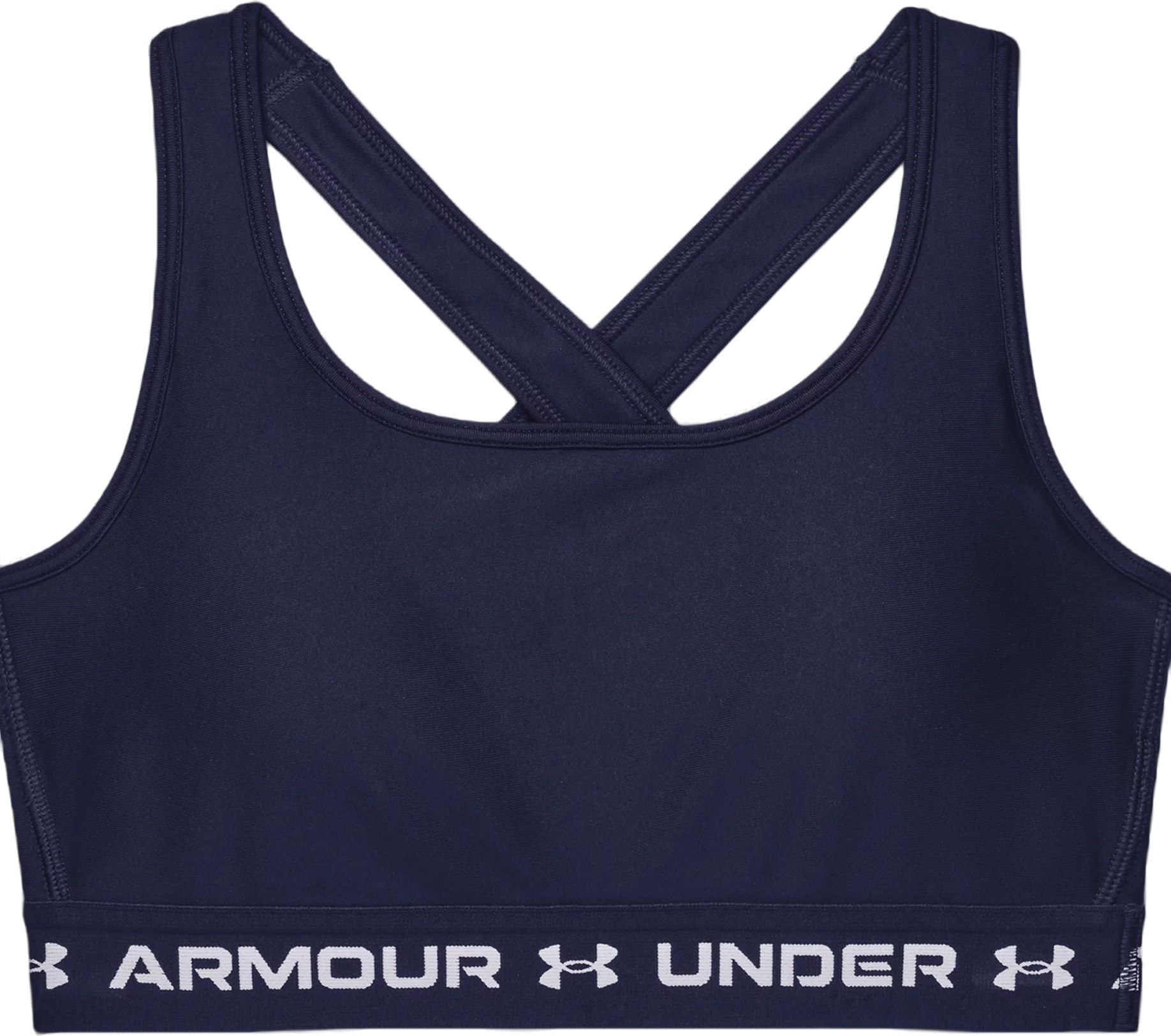 

Топ женский Under Armour W Dfo Crossback Mid Printed синий XS, W Dfo Crossback Mid Printed