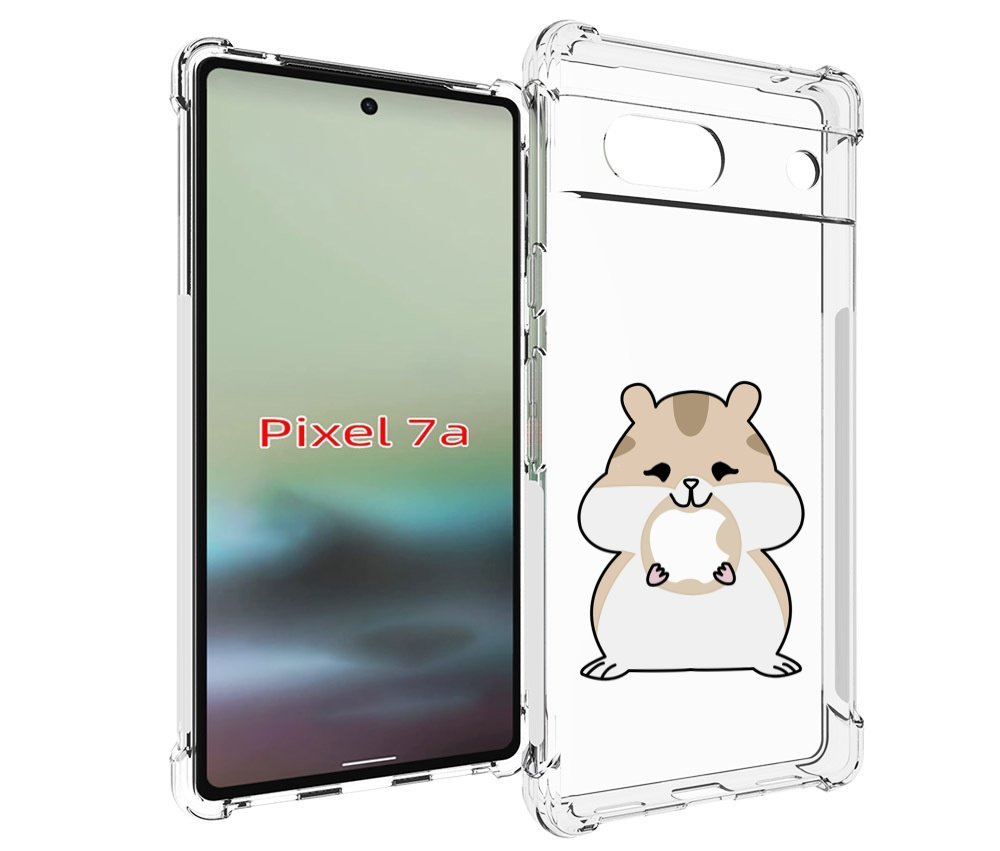

Чехол MyPads любитель-яблок детский для Google Pixel 7A, Tocco