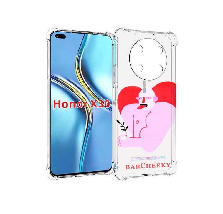 Чехол MyPads силач в сердце женский для Honor X30 / Magic4 Lite 5G