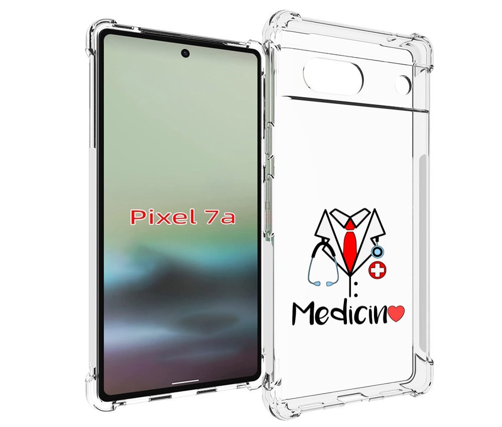 

Чехол MyPads любимая медецина для Google Pixel 7A, Tocco