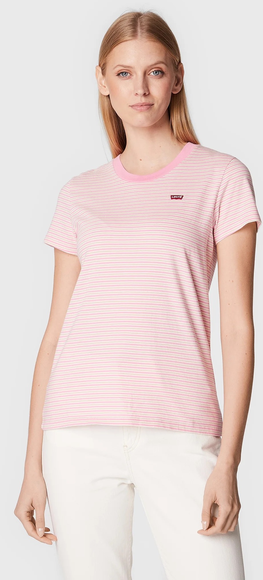 

Футболка женская Levi's Women The Perfect Tee розовая XS, Розовый, Women The Perfect Tee