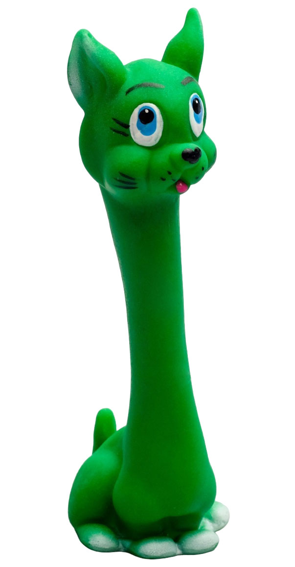 

Игрушка-гантель Кошка, 20 см, микс