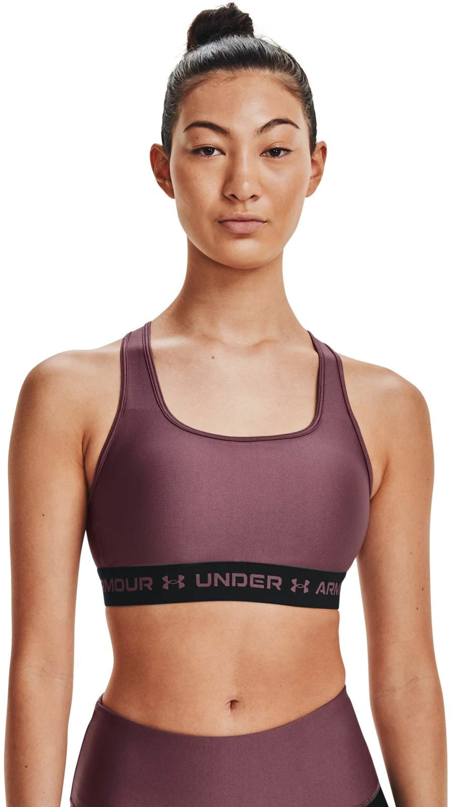 Топ женский Under Armour Crossback Mid Bra фиолетовый XS 2999₽