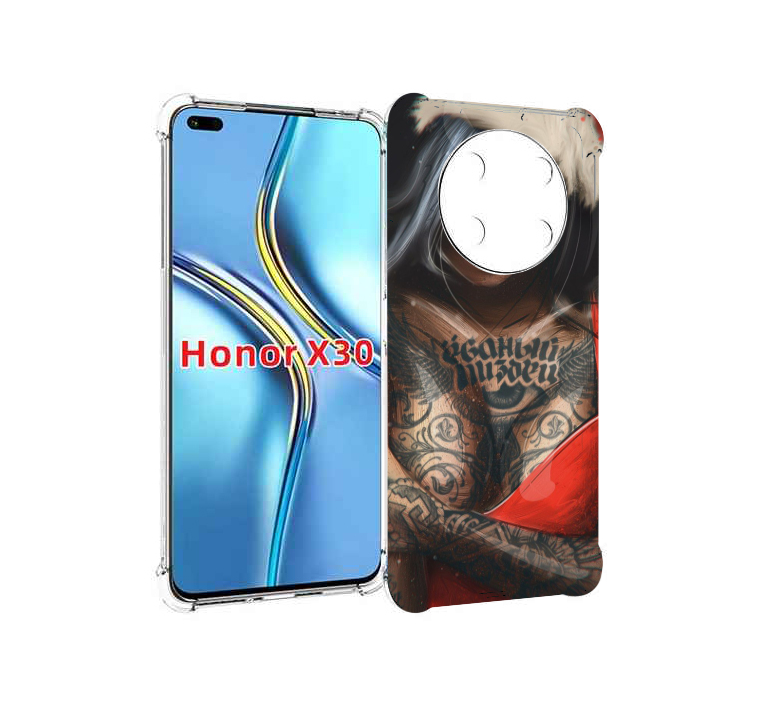 

Чехол MyPads санта-клаус-девушка для Honor X30 / Magic4 Lite 5G, Прозрачный, Tocco